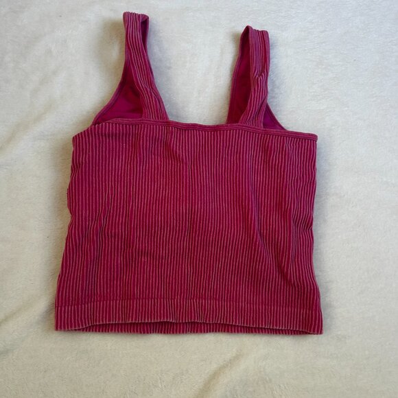 Alter'd State Revival Ribbed Pink Tank - Picture 2 of 3